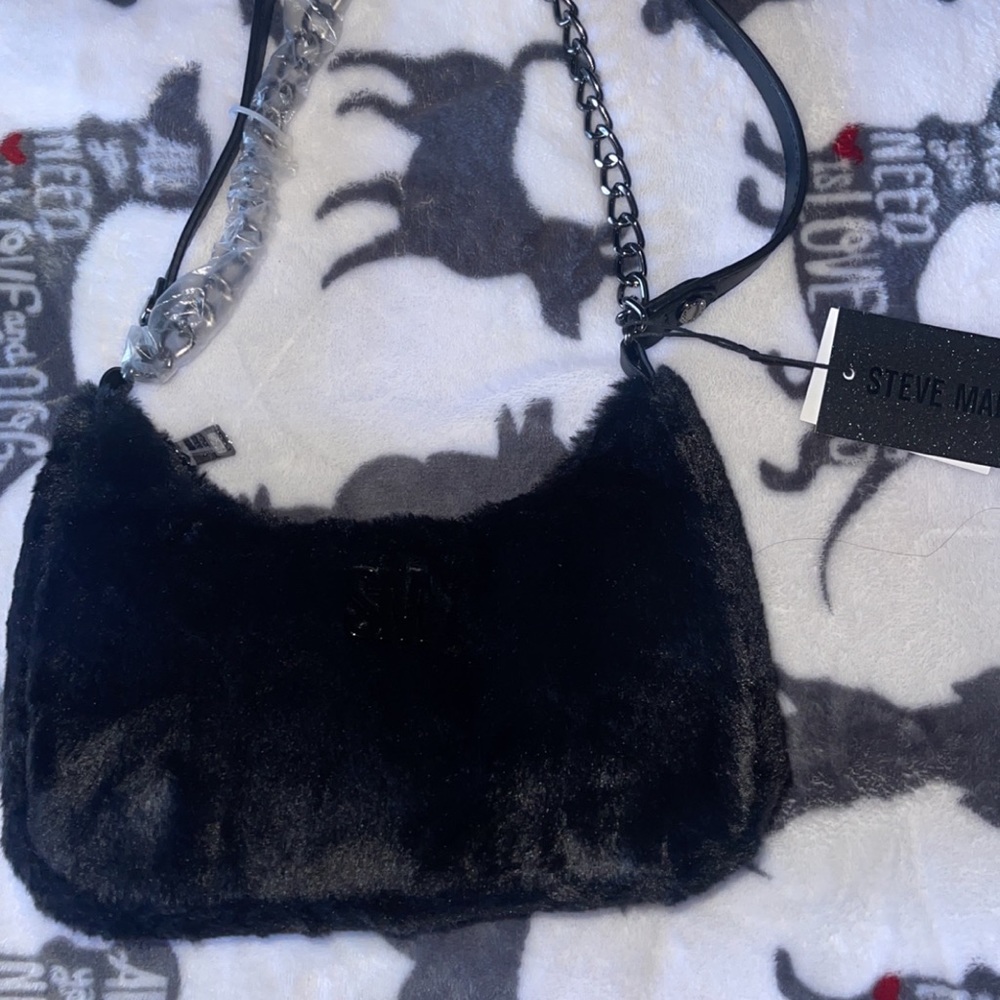 Steven madden furry purse